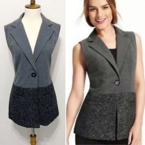 CAbi Over The Moon Sleeveless Blazer Vest